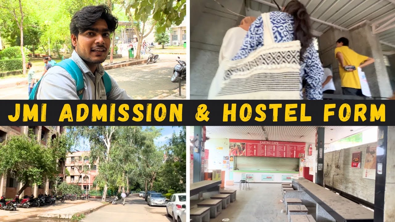 Admission Season in Jamia and Hostel Forms are OUT | JMI Vlogs
