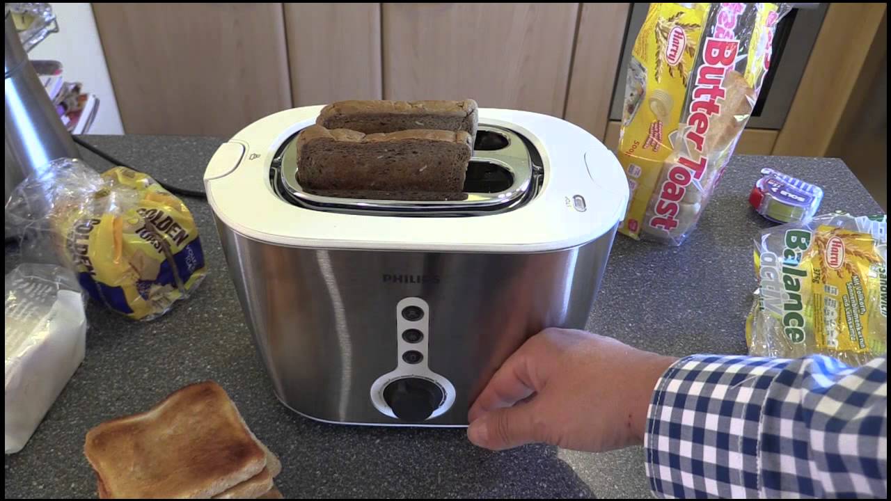 Toaster Philips HD2636/00 Toaster 1000 W Philips HD2637/90 YouTube