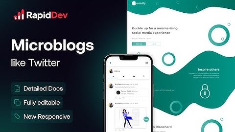 Microblogs Like Twitter