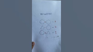 99% Will Fail ?Only high IQ can solve #shorts #maths #iqtest