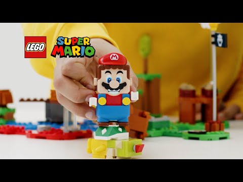 LEGO Super Mario Adventures with Mario Starter Course Set, Buildable Toy  Game, Birthday Gift for Super Mario Bros. Fans and Kids Ages 6 and Up with  Interactive Mario Figure and Bowser Jr.