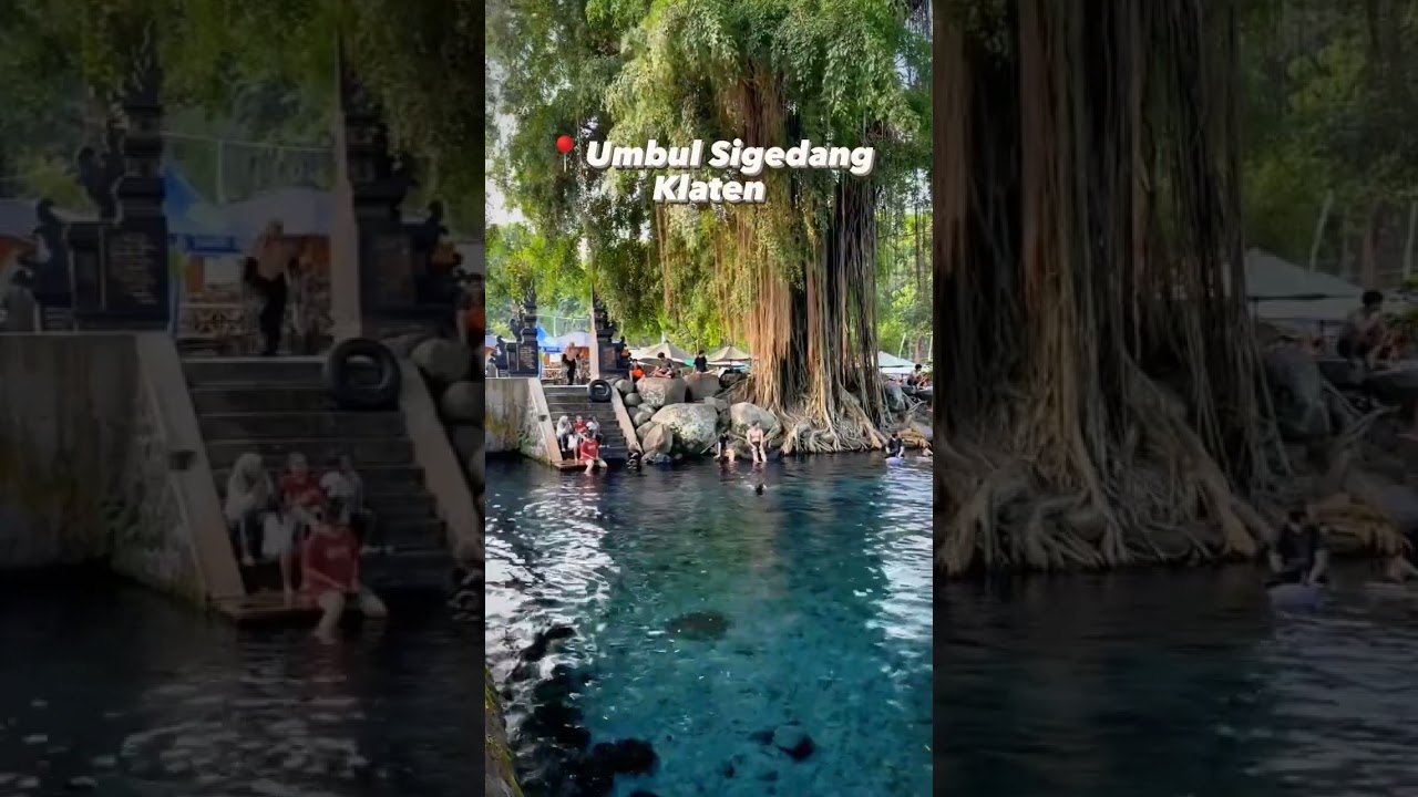 Wisata Umbul Sigedang di Klaten Jawa Tengah | JOGJA OFFICIAL