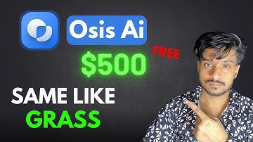 Oasis Ai - Airdrop Like Grass Join Now | Step By Step Tutorial