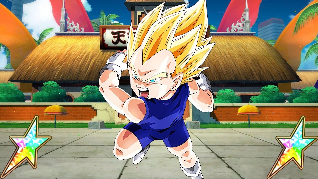 100% EZA SSJ VEGETA JR. SHOWCASE | DBZ Dokkan Battle