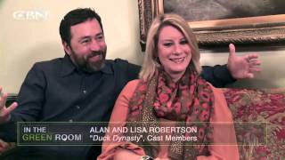 In the Green Room with Alan & Lisa Robertson Content