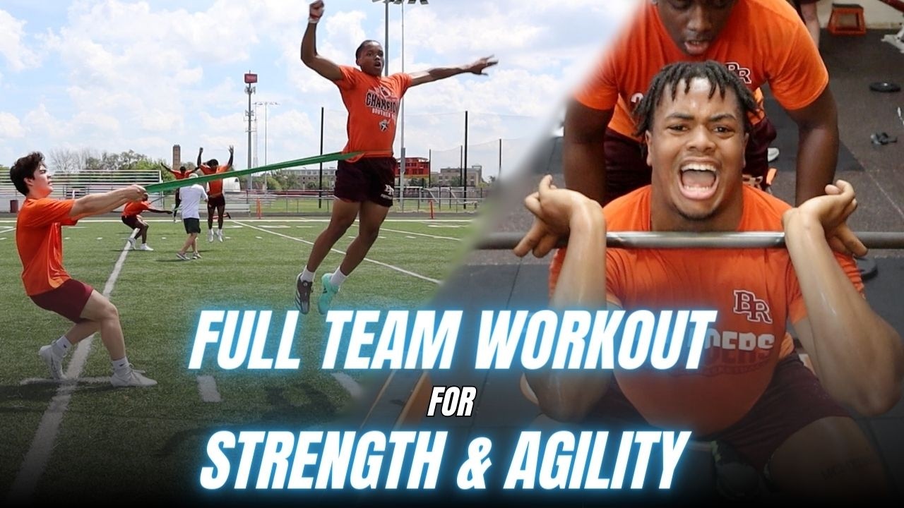 Explosive Strength + Agility Workout for Football Players! - YouTube