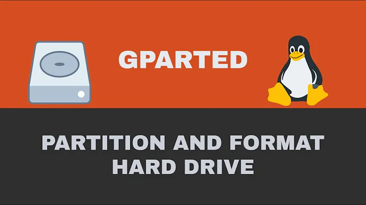 How to Partition and Format a Hard Drive with Gparted in Linux