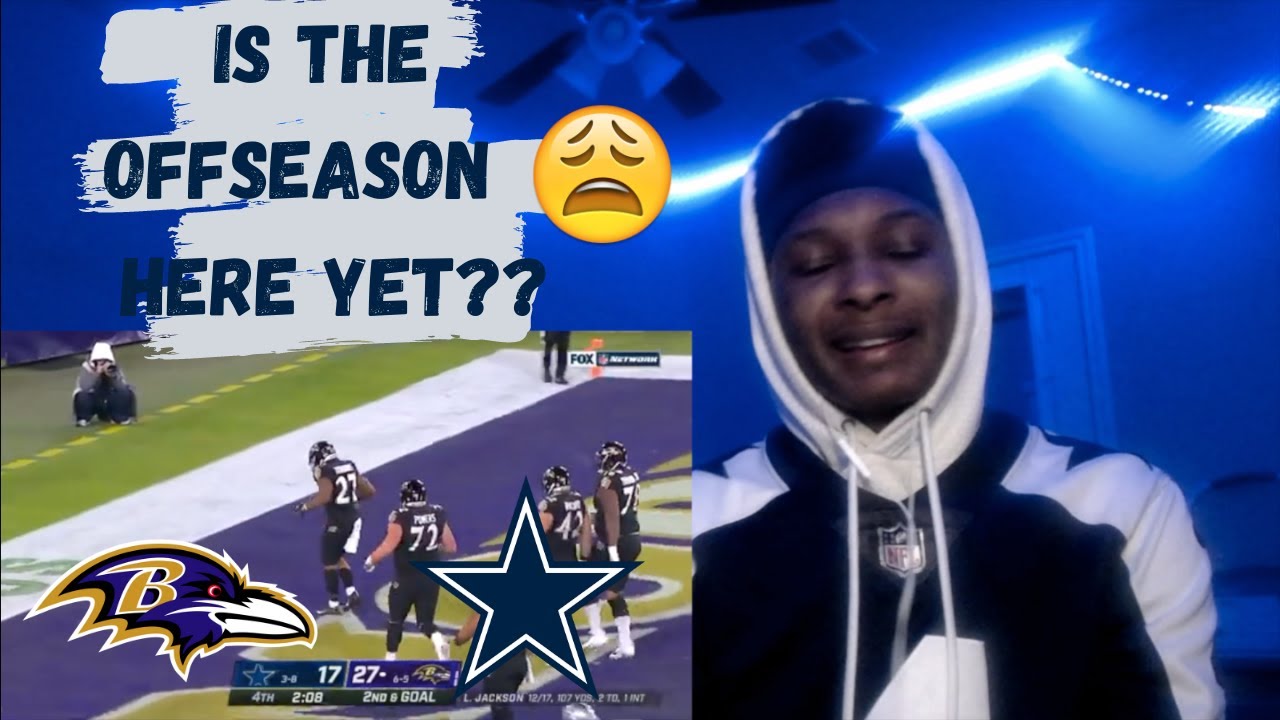 Depressed Dallas Cowboys Fan Reacts To Cowboys vs. Ravens Week 13