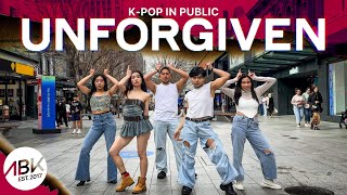 [K-POP IN PUBLIC] LE SSERAFIM (르세라핌) - UNFORGIVEN Dance Cover by ABK Crew from Australia