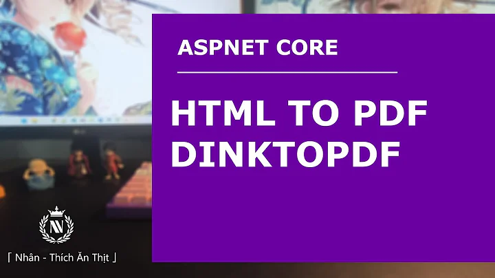 ASPNET CORE | HTML to PDF using DinkToPdf