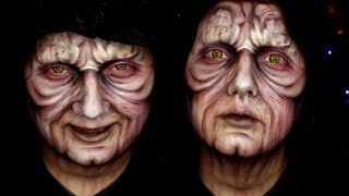 Darth Sidious Star Wars Makeup Tutorial | Jordan Hanz