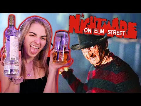 watching NIGHTMARE ON ELM STREET for the first time... but it's a drinking game