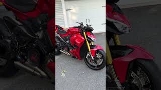 2025 Ducati streetfighter v4s Cold start 📣
