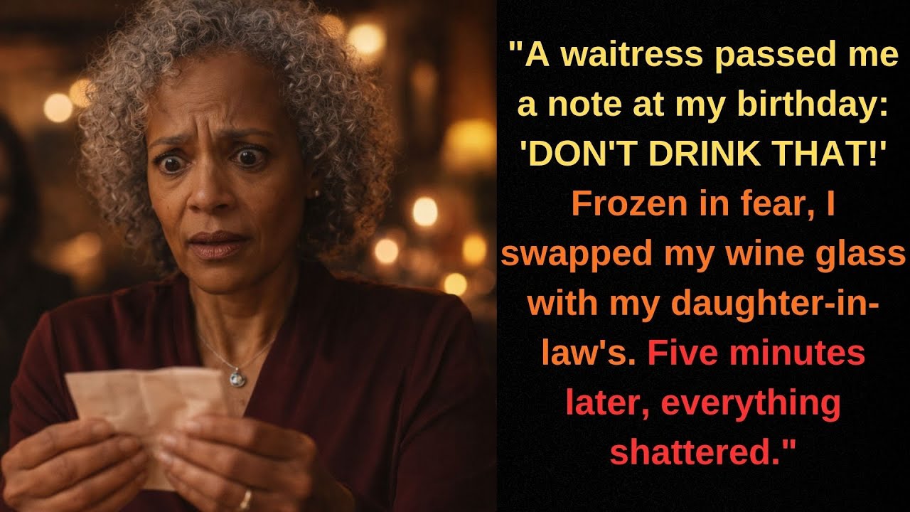 Birthday Warning Note 'DON'T DRINK THAT' - What Happened Next Will Shock You!