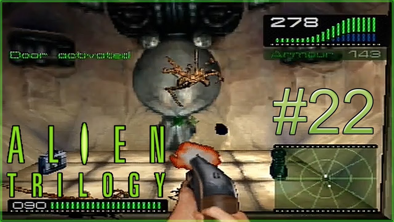 Level Glitch or Re-arm?? - Section 3 - Level 2 - Alien Trilogy (PS1) - Gameplay Playthrough
