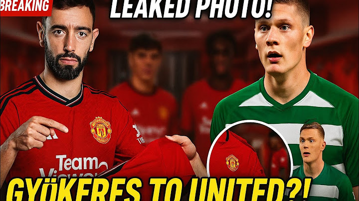 BRUNO FERNANDES HANDS GYÖKERES MAN UNITED SHIRT IN LEAKED PHOTO – TRANSFER BOMBSHELL?! #ManUtd2025