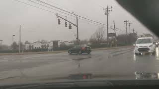 Accidentally runs red light? south Tryon St Charlotte NC