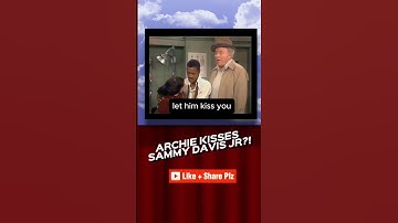 Thumbnail of Iconic: Archie Bunker Kisses Sammy Davis Jr. | Rare Footage #Shorts #AllInTheFamily #ClassicTV