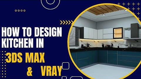 Modular Kitchen in 3Ds max full Tutorials | Kitchen Design 3DS Max | Create Cabinets #3dsmaxtutorial