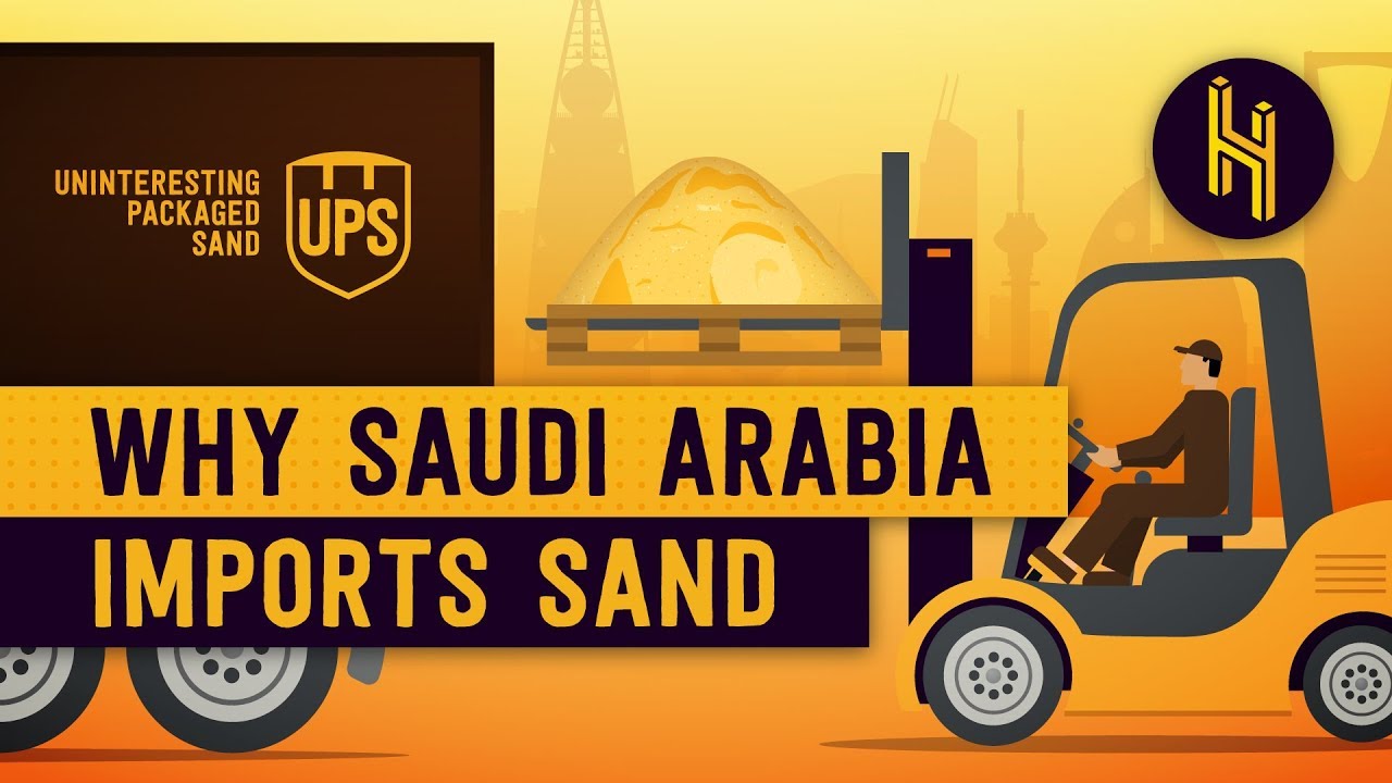 ⁣Why Saudi Arabia Imports Sand