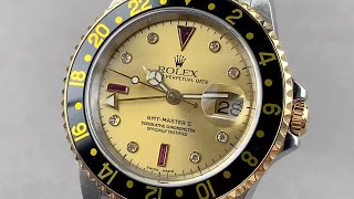 Rolex GMT-Master II "Serti Dial" 16713 Rolex Watch Review