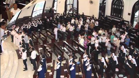 Thánh lễ ban Bí tích Rửa Tội và Thêm Sức cho các anh chị em Dự Tòng