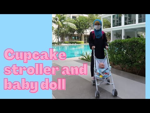 Early Learning Centre (ELC) •• CUPCAKE Stroller And Baby Doll