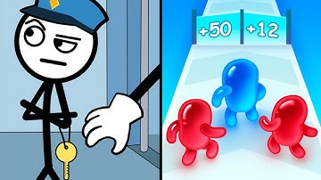 Thief Puzzle Vs Join Blob Clash 🕵👹🧟‍♀️🐸 Max All Levels Android iOS Gameplay Ep 670