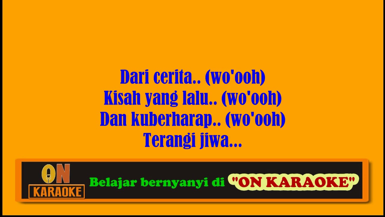 Karaoke "Kembali" Steven And The Coconut Treez - YouTube