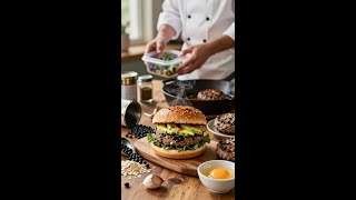 Plant-Powered Black Bean Burger Hack — Protein-Packed & Meal-Prep Friendly