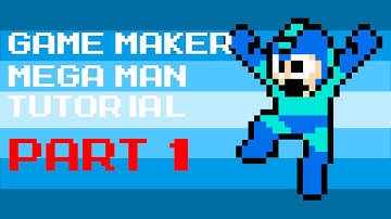 Game Maker Megaman Tutorial [PART 1 - Movement]