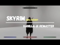 Skyrim UI showcase - Vanilla Remastered UI