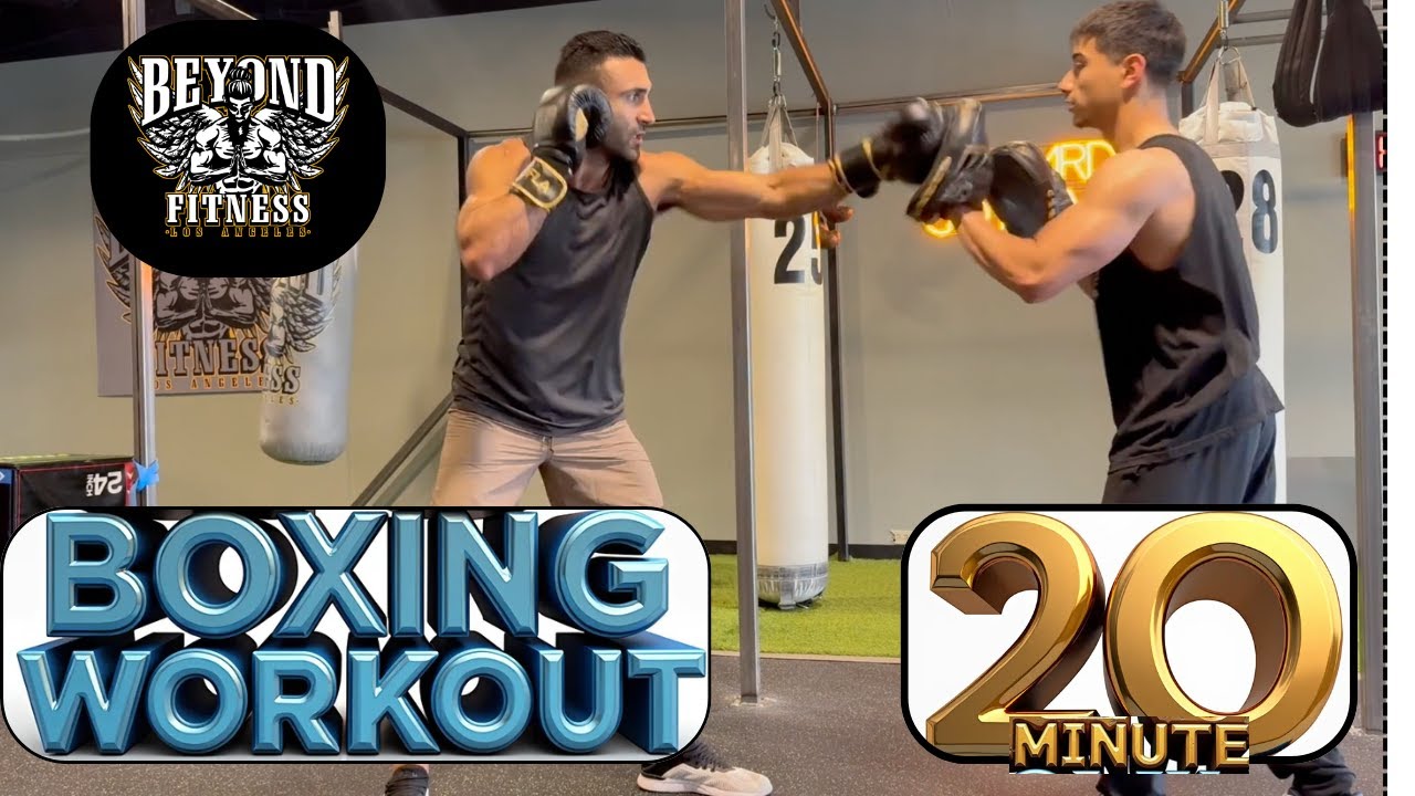 Round for Round | 20 minute Follow Along Boxing Session 2 - YouTube
