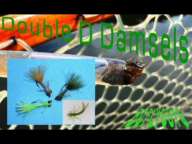 Double D Damsel Fly Pattern Fly Tying Tutorial 