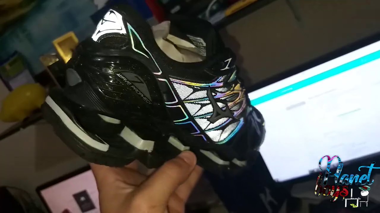 mizuno pro 7 preto camaleão