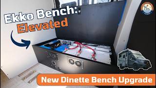 NEW Winnebago Ekko 22a Ford Transit Dinette Bench Rotation