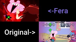🎵Corrupted Peppa Pig Vs Friday Night Funkin' But Different Characters Sing It🎵