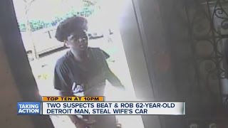 62 year old man beat up and robbed