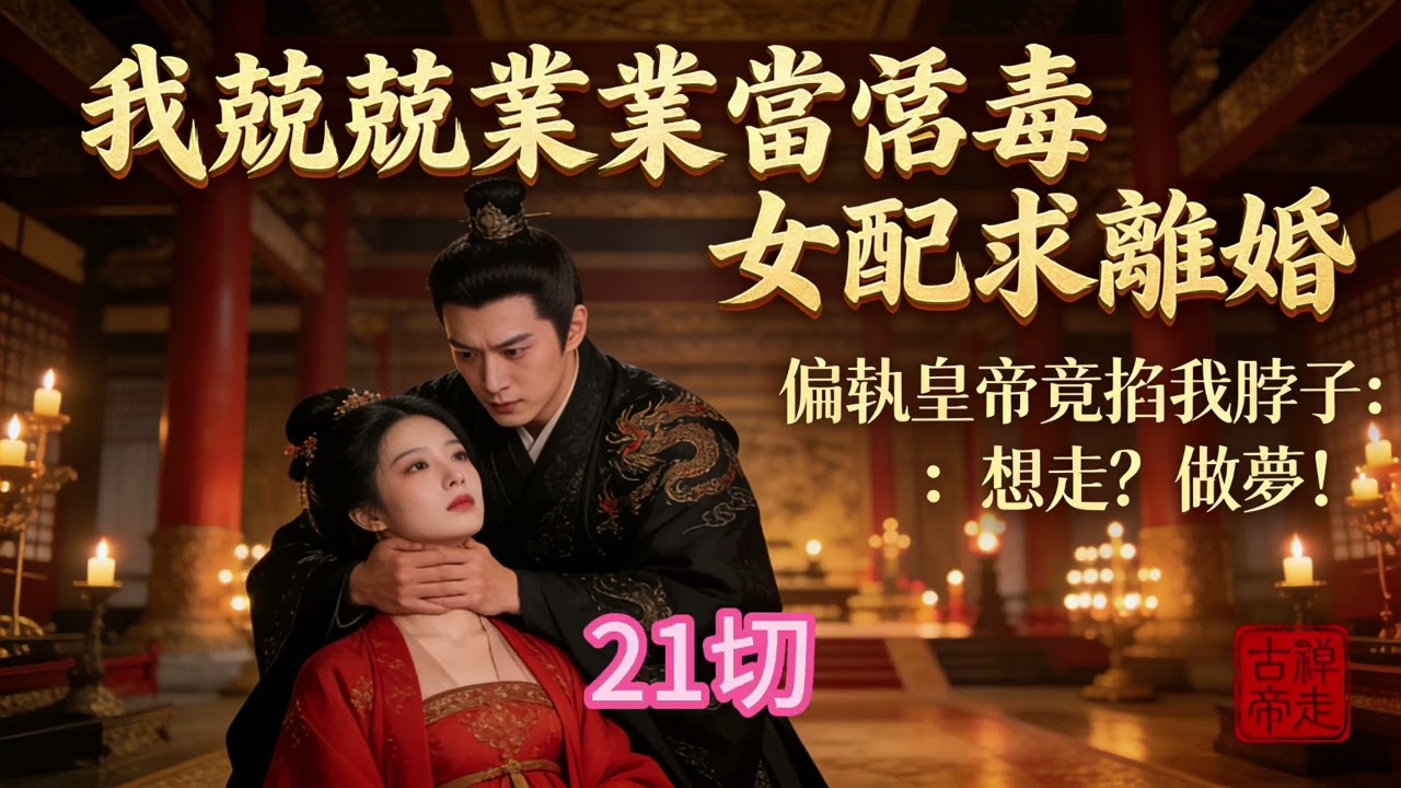 【完結】--穿成惡毒女配在線求休書，沒想到皇帝不愛穿越女，偏要把我寵上天？我連侍衛都選好了只等離婚，新帝卻反手把我關進小黑屋？#audiobook #故事頻道 #故事分享 #人生感悟 #家族恩怨