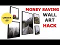 Money saving hack wall art prints  jessica melgoza