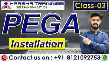 PEGA Demo Class 03 | PEGA Installation | Queries for Students | Pega Tutorial for Beginners