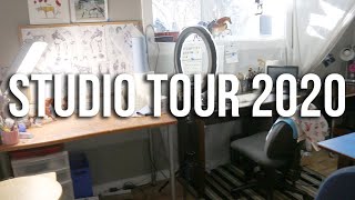 Studio Tour - Deejaybe Studios Model Horse Workspace - April 2020