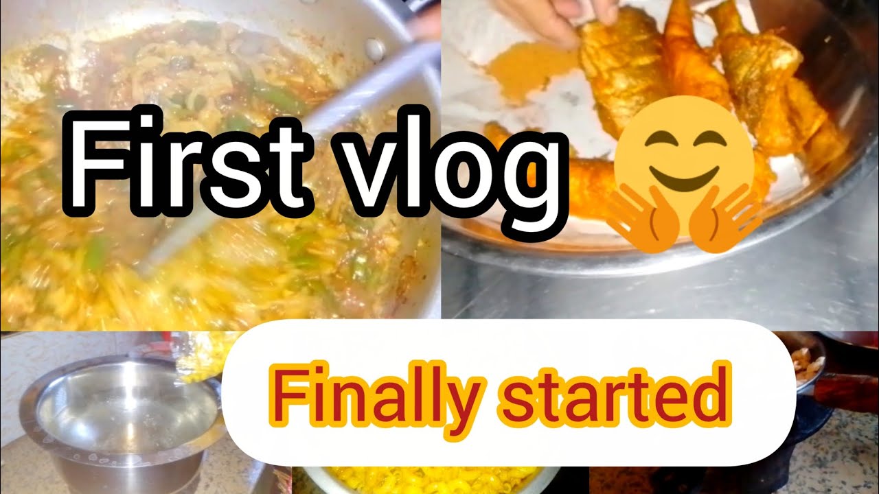 First time on YouTube || My first vlog 