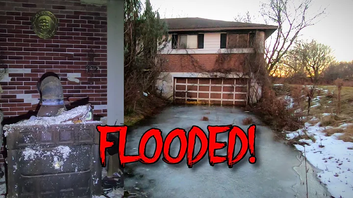 Abandoned Flooded Time Capsule! Half the House is Falling In!
