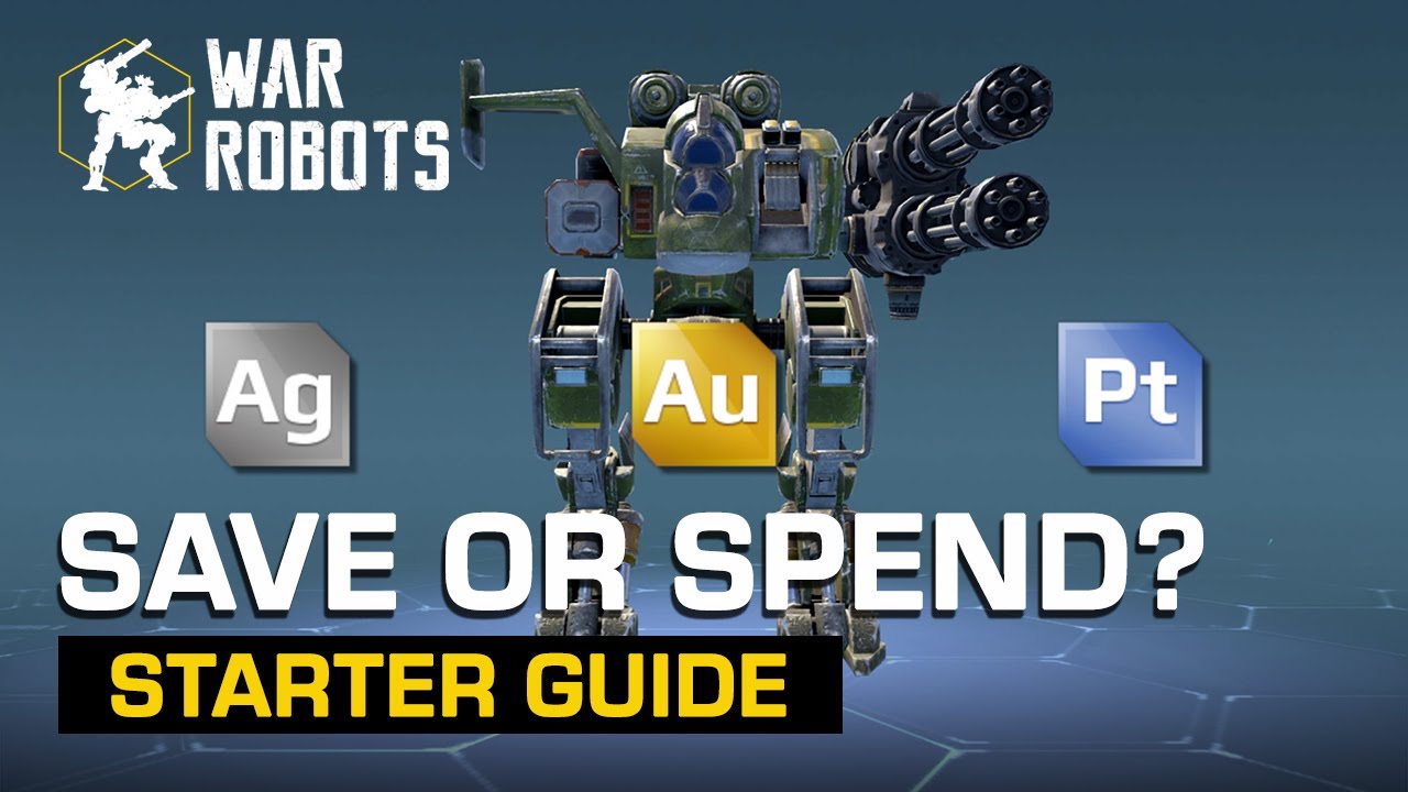Kriger bænk Kloster War Robots BEGINNER'S GUIDE #2 🔰 | How to get Silver, Gold and Platinum  (Ag, Au & Pt) - YouTube