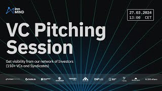 InnMind VC Pitching Session: March Edition