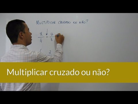 Vídeo: O que você quer dizer com método de multiplicação cruzada?