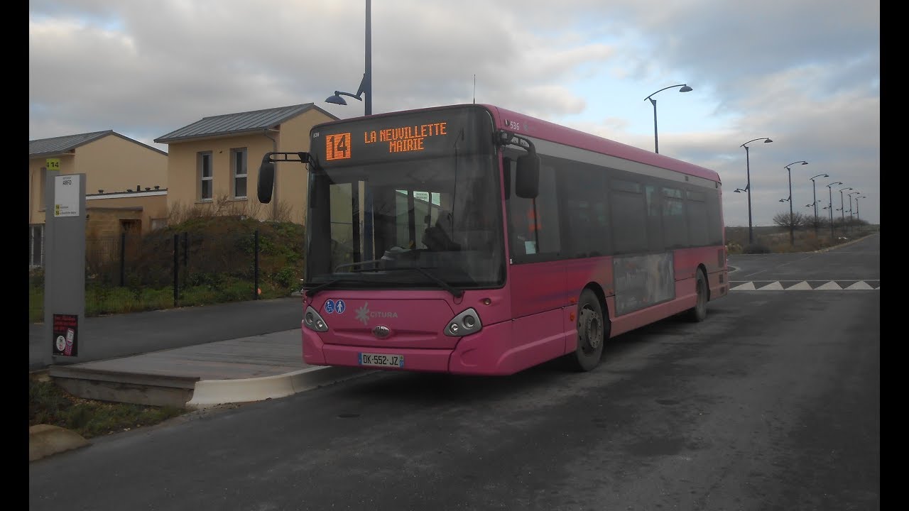 Citura La ligne 14 (Sébastopol vers La Neuvillette Mairie via ARFO)