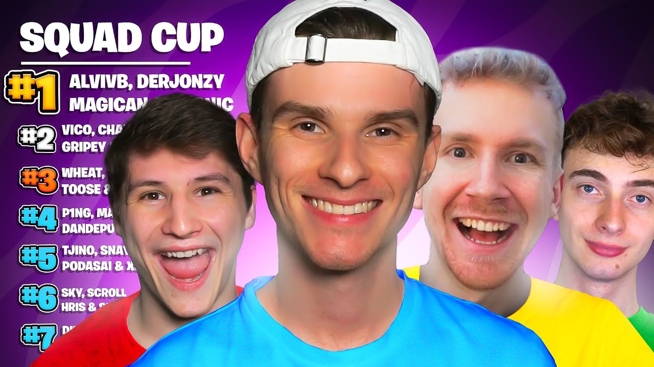 ALVI spielt das ERSTE SQUAD Turnier in Fortnite Season 3! 👑 - YouTube