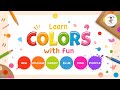 Learn Colors for Kids | Color Rhymes with Fun | Red, Blue, Green, Yellow | Learning with Rhymes